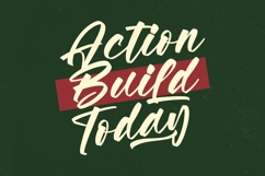 Vaughn Daniel - Bold Handwritten Font Product Image 4