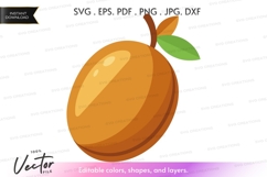 Orange vector clipart Product Image 1