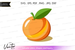 Orange vector clipart Product Image 1