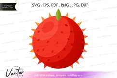 Strawberry vector clipart Product Image 1