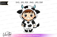 Cute cow costume Product Image 1