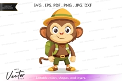 Adventurous monkey Product Image 1