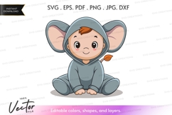 Cute elephant costume Product Image 1
