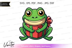 Happy frog with gift box Product Image 1