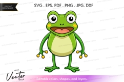 Cartoon frog Product Image 1