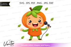 Peach character singing Product Image 1