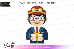 Pilot vector clipart Product Image 1