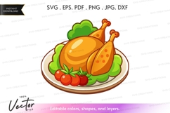 Roasted turkey with vegetables Product Image 1