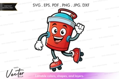 Happy bucket on skates Product Image 1