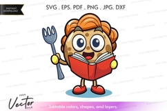 Reading potato character Product Image 1