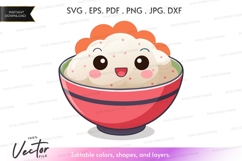 Cute bowl of rice Product Image 1
