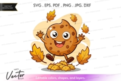 Happy chestnut in autumn Product Image 1
