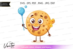 Happy cookie with lollipop Product Image 1