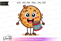 Joyful drumming cookie Product Image 1