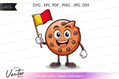 Proud cookie with belgian flag Product Image 1