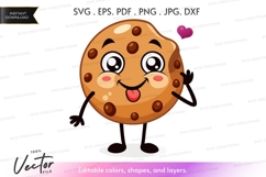 Happy cookie character Product Image 1