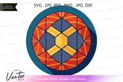 Geometric pattern vector clipart Product Image 1
