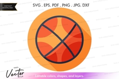 Basketball vector clipart Product Image 1