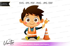 Happy construction worker Product Image 1