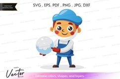 Chef holding a bowl of ingredients Product Image 1