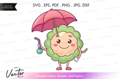 Happy plant with umbrella Product Image 1