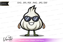 Cool garlic character Product Image 1