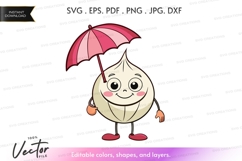 Happy onion with umbrella Product Image 1