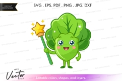 Magical broccoli character Product Image 1