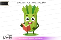 Reading celery character Product Image 1