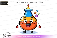 Happy party onion character Product Image 1