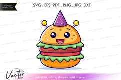 Cute alien burger Product Image 1