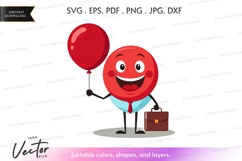 Business balloon character Product Image 1