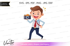 Businessman holding camera Product Image 1