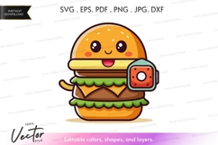 Happy burger with camera Product Image 1