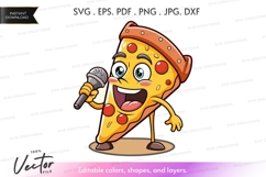 Singing pizza slice Product Image 1
