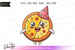 Celebrating donut character Product Image 1