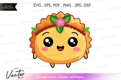 Cute hedgehog with flower crown Product Image 1