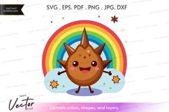 Sunny star with rainbow Product Image 1