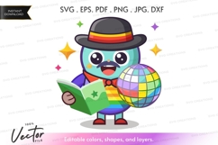 Adventurous traveler vector silhouette Product Image 1