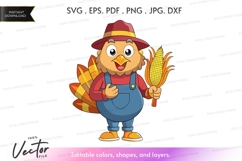 Happy farmer turkey Product Image 1