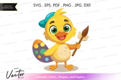 Happy artist chick Product Image 1