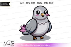 Cute cartoon bird Product Image 1