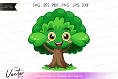 Happy tree silhouette Product Image 1