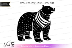 Bear Vector Clipart Product Image 1