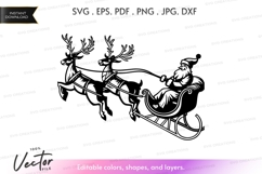 Santa claus Vector Clipart Product Image 1