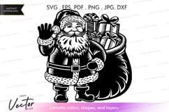 Santa claus Vector Clipart Product Image 1
