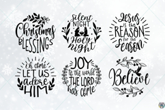 Christian Christmas Ornaments SVG Bundle: Nativity Scene Product Image 2