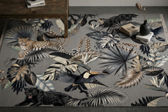 Moody Indigo Jungle &amp; Tropical Seamless Patterns Product Image 7