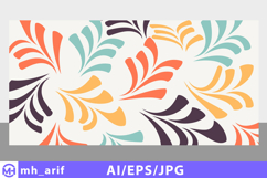 Seamless floral pattern mockups with abstract botanical Product Image 3