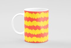 Vector Seamless Patterns with Abstract Wavy Stripes